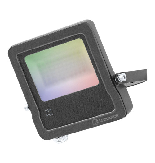 Ledvance LED Smart+ Floodlight 30W WiFi RGB and Warm White Dark Grey Image 1 Ledvance LED Smart+ Floodlight 30W WiFi RGB and Warm White Dark Grey Image 1