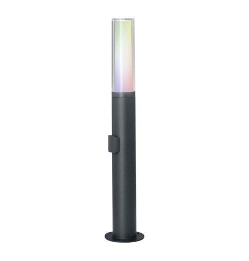 Ledvance LED Smart+ Post Light 60cm Flare WiFi RGB and Warm White Dark Grey Image 1 Ledvance LED Smart+ Post Light 60cm Flare WiFi RGB and Warm White Dark Grey Image 1