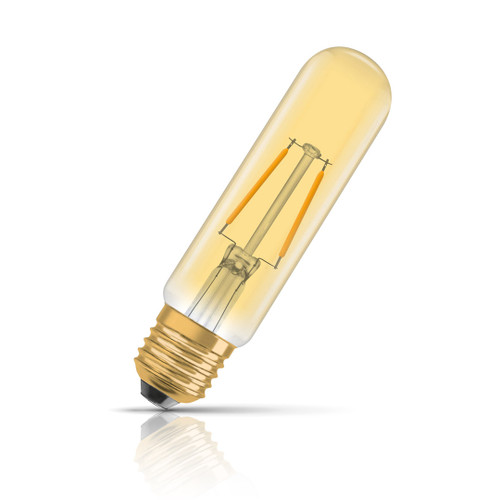 Osram Tubular LED Light Bulb Filament E27 2.5W (20W Eqv) Extra Warm White Image 1