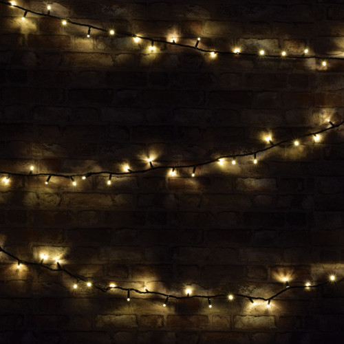 Lyyt-Connect 8m 100 Warm White LED Connectable Outdoor String Lights Image 1 Lyyt-Connect 8m 100 Warm White LED Connectable Outdoor String Lights Image 1