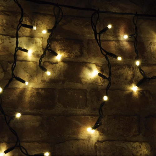 Lyyt-Connect 2m 100 Warm White LED Connectable Outdoor Icicle Lights Image 1 Lyyt-Connect 2m 100 Warm White LED Connectable Outdoor Icicle Lights Image 1