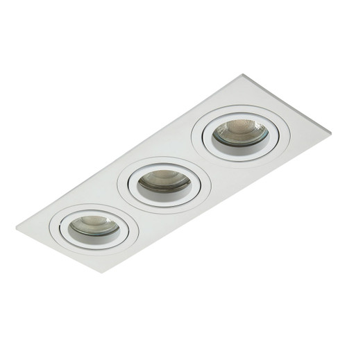 Inlight Pasto Triple Ceiling Downlight White 1