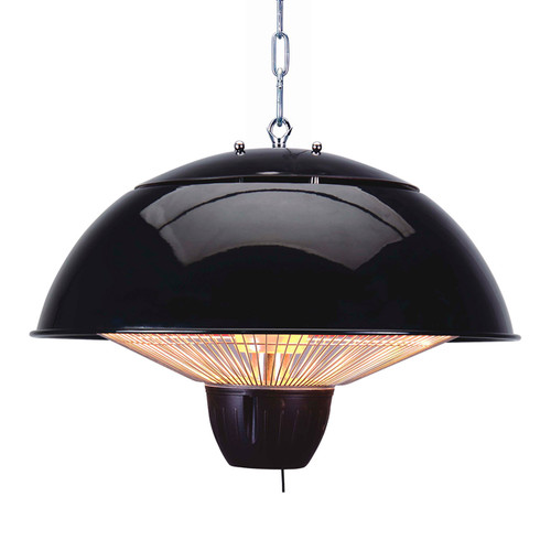 Zinc Radiant Onyx 1500W Pendant Patio Heater Image 1