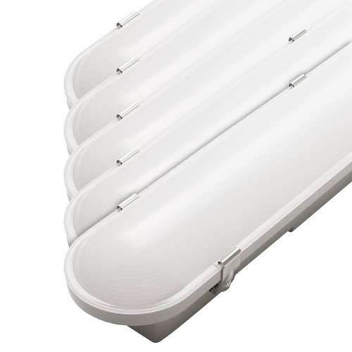 Phoebe LED 5ft Batten 30W Lykos 120° Diffused 5 Pack
