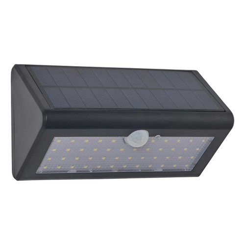 Zink DAWDON LED Solar Security Light with PIR Sensor Black 1