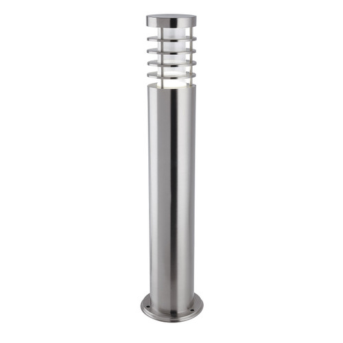 Firstlight Tamar Modern Style LED Post Light 7W Cool White in Stainless Steel and Frosted 1