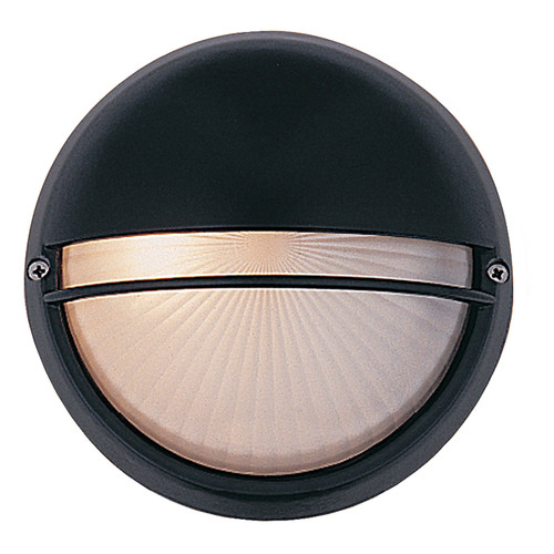 Firstlight Classic Modern Style 190mm Bulkhead Eyelid in Black and Opal Glass 1