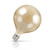 Crompton Lamps Dimmable LED Globe 7.5W E27 Filament Extra Warm White Antique Bronze (60W Eqv) Image 1