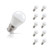 Crompton Lamps LED Golfball 5.5W B22 (10 Pack) Warm White Opal (40W Eqv) Image 1