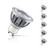 Crompton Lamps LED GU10 Spotlight 5W (5 Pack) Cool White 45° Image 1