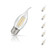 Crompton Candle LED Light Bulb Bent Tip E27 5W (40W Eqv) Warm White 5-Pack