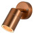 Zinc LETO Outdoor Adjustable Spotlight Copper