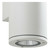 Zinc MIZAR 20W LED Outdoor Up and Down Wall Light White 3