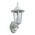 Zinc LIBOURNE 6 Panel Outdoor Wall Lantern with PIR White 1