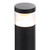 Zinc LED Post Light Bollard Light 4W Warm White POLLUX Black Image 2