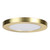 Spa 164mm Tauri LED Flush Ceiling Light Ring Satin Brass 1