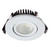 Spa Como LED Tiltable Fire Rated Downlight 5W Dimmable 3-Pack Cool White Matt White IP65 5