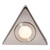 Culina Fonte LED Triangular Under Cabinet Light 1.5W Warm White Opal and Satin Nickel 2