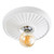 Inlight 300mm Lucena Paintable Ceiling Mount White 1