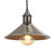 Inlight Rigel 236mm Diner Lamp Shade Polished Nickel 3