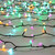 Festive 11.9m Indoor & Outdoor Diamond Christmas Tree Fairy Lights 200 Aurora LEDs 2