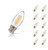 Crompton Candle LED Light Bulb B22 6.5W (60W Eqv) Warm White Filament Clear 2