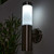 Zink CRESWELL LED Solar Wall Light Stainless Steel 4