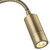 Firstlight Clifton LED Flexi Wall Spotlight 3W with USB Port and On/Off Switch in Antique Brass 3