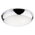 Firstlight Regis Modern Style LED Flush Ceiling Light 8W Cool White in Chrome and Opal 1