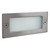 Firstlight LED Modern Style LED Rectangle Brick Light 1.5W Daylight in Stainless Steel and Opal 1