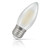 Crompton Candle LED Light Bulb Dimmable E27 5W (40W Eqv) Cool White 5-Pack Pearl 2