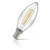 Crompton Candle LED Light Bulb E14 4.2W (40W Eqv) Warm White Filament Clear 1