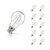Crompton GLS LED Light Bulb B22 4.2W (40W Eqv) Warm White 10-Pack Filament Clear 1