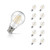 Crompton GLS LED Light Bulb B22 7W (60W Eqv) Warm White 10-Pack Filament Clear 1