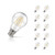 Crompton GLS LED Light Bulb B22 7W (60W Eqv) Cool White 10-Pack Filament Clear 1