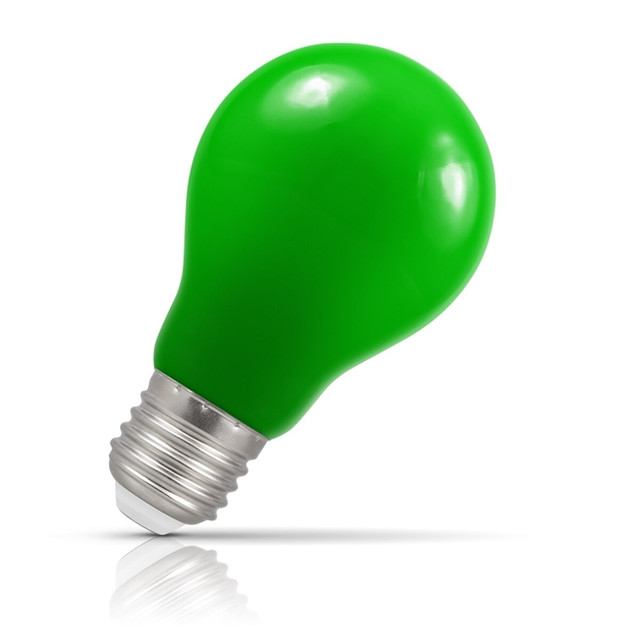 Crompton Lamps LED GLS 1.5W E27 IP65 Green Image 1