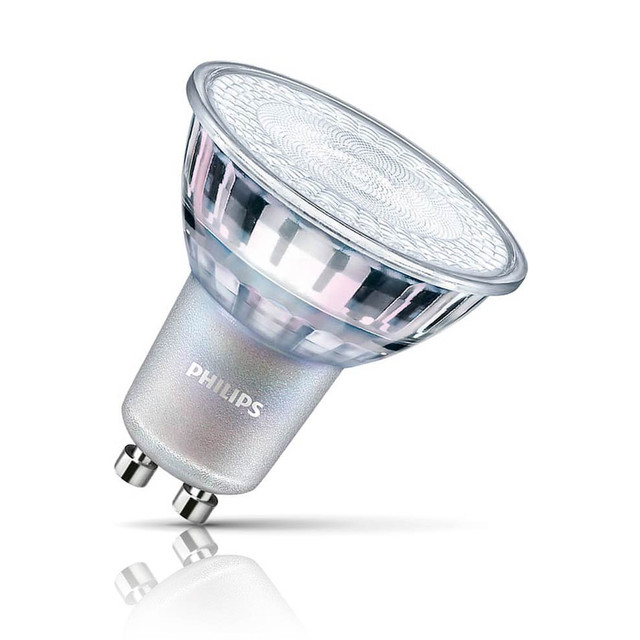 Philips Dimmable LED DimTone GU10 Spotlight 3.7W LEDspot VALUE Warm White 36° Image 1