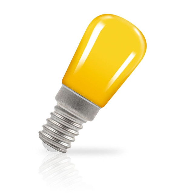 Crompton Lamps LED Pygmy 1.3W E14 Coloured IP65 Yellow Image 1