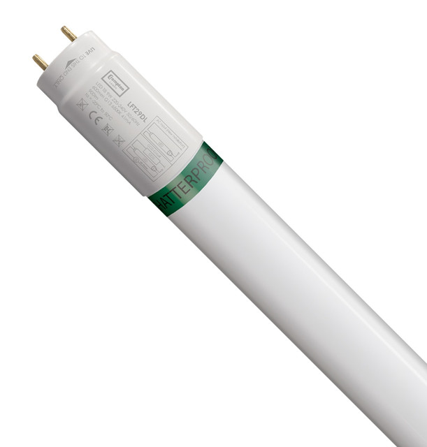 Crompton Lamps LED 2ft T8 Tube 9W Food Safe Shatterproof Daylight Image 1
