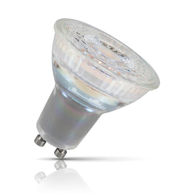 Crompton Lamps Dimmable LED GU10 Spotlight 5.5W Warm White 50° (50W Eqv) Image 1