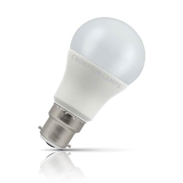 Crompton Lamps LED GLS 5.5W B22 Warm White Opal (40W Eqv) Image 1