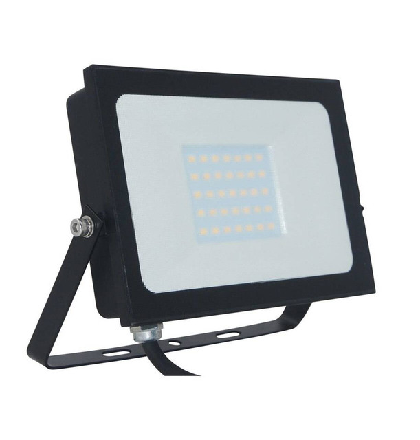 Phoebe LED Floodlight 30W Atlas-Mini Cool White Black IP65 Image 1