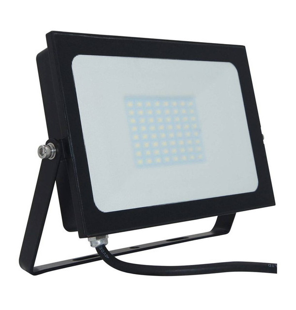 Phoebe LED Floodlight 50W Atlas-Mini Cool White Black IP65 Image 1