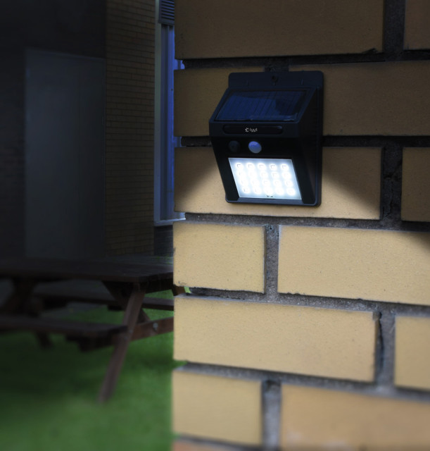 Lyyt LED 20 LED Solar IP44 Security Light Daylight Image 1