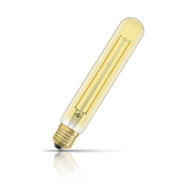 Osram Tubular LED Light Bulb Filament E27 4W (35W Eqv) Extra Warm White Image 1