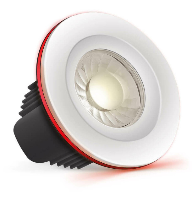 Phoebe LED Downlight Dimmable 10W Tuneable White + RGB Spectrum Wifi IP65 Image 1