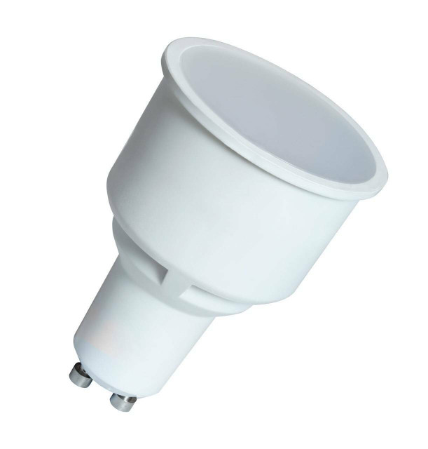 Crompton GU10 Spotlight LED Bulb 4.9W (50W Eqv) Warm White Long Barrel 74mm Image 1