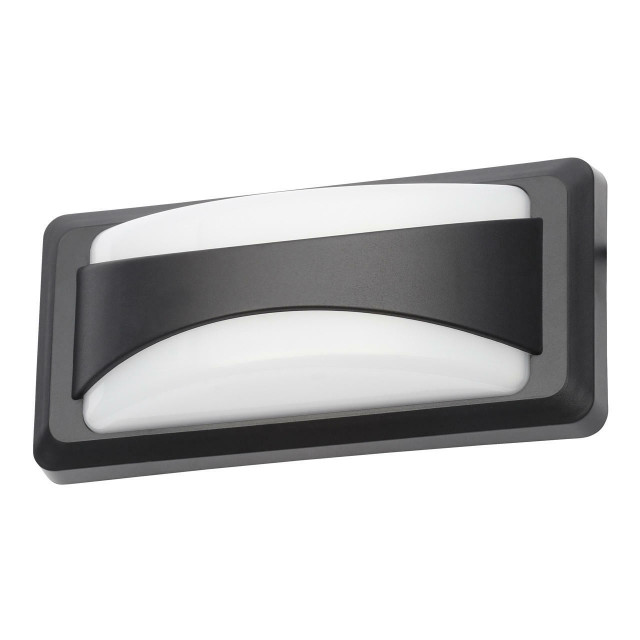 Coast Poole 12.5W LED Up and Down Wall Light Black 1