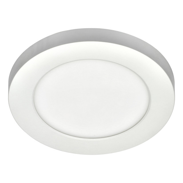 Spa 139mm Tauri LED Flush Ceiling Light 6W Tri-Colour CCT Opal and White 1