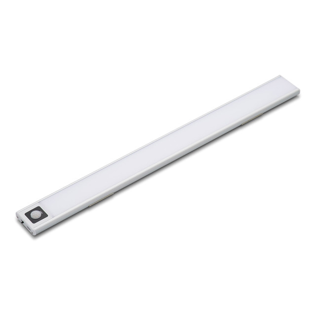 Culina Rechargeable LED 400mm Under Cabinet Light 2W Cool White Opal and Silver 1